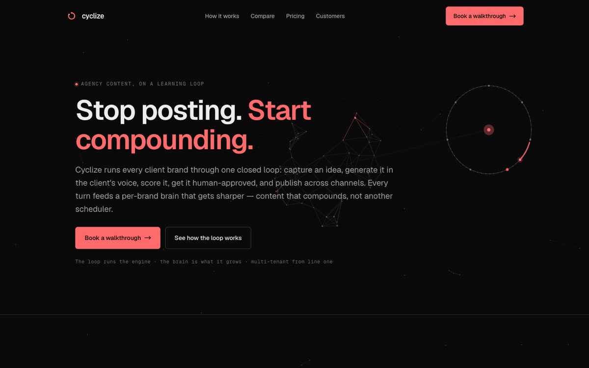 Cyclize website